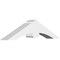 Ekena Millwork Archdale Architectural Grade PVC Gable Bracket, 48"W x 12"H x 6"D x 6"F, 6/12 Pitch GBP048X12X0606ARC00 - alternate 1
